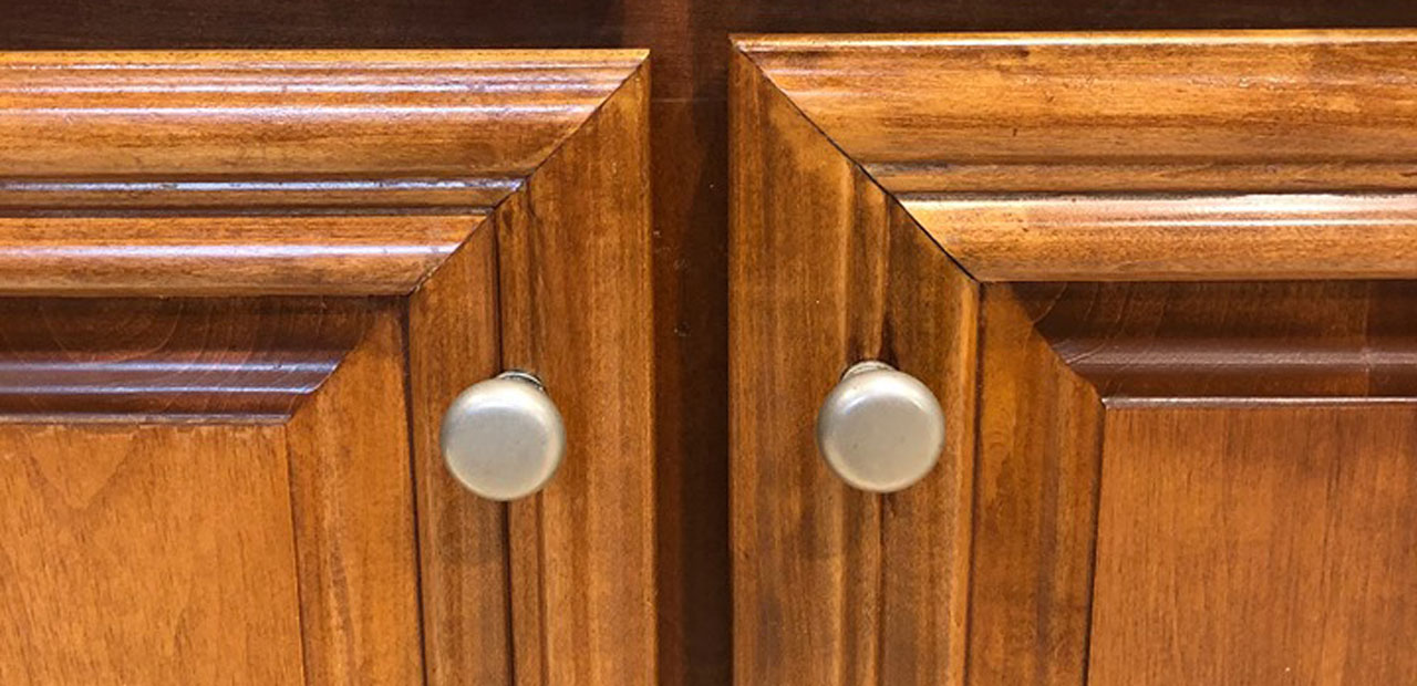 Wood stain restored in Colleyville, Texas